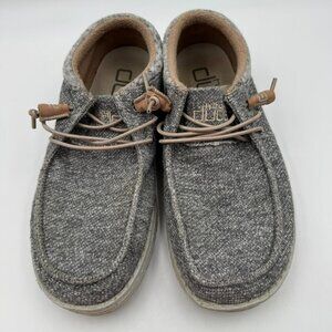 Hey Dude Womens Cindy Shoes Dark Grey Size 7 Casual Comfort